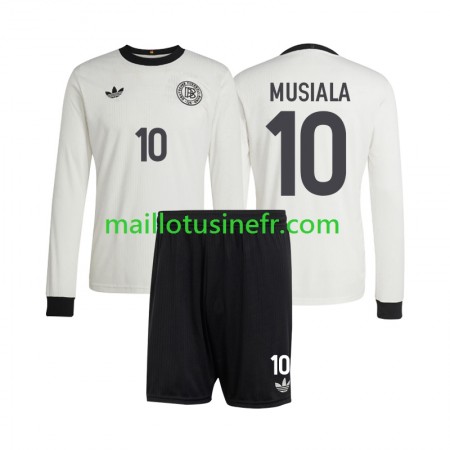 Maillot de Foot Allemagne Jamal Musiala 10 ANVERSARY Domicile 2025 Manches Longues - Enfant Maillot de Foot Allemagne Jamal Musiala 10 ANVERSARY Domicile 2025 Manches Longues - Enfant